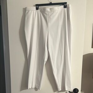 Elegant White Women's Trousers